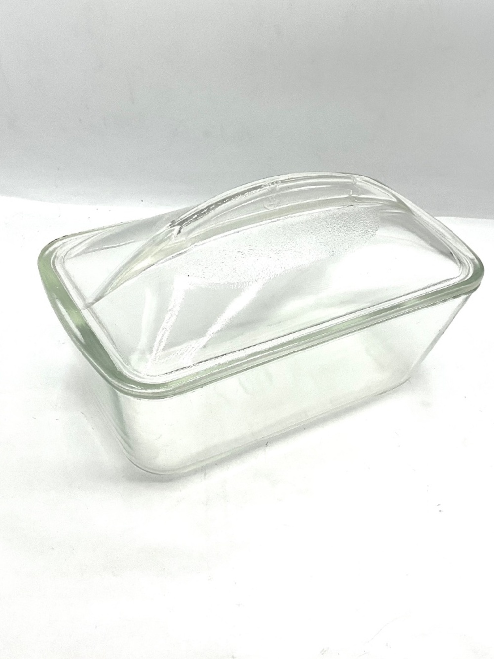 Glass Bread Loaf Pan and Lid,  Westinghouse